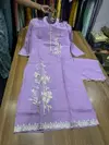 Usha By Vitara Mul Chanderi Kurti With Bottom Dupatta Suppliers In India
